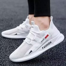 White Sports Up Yeezy Mens Shoes