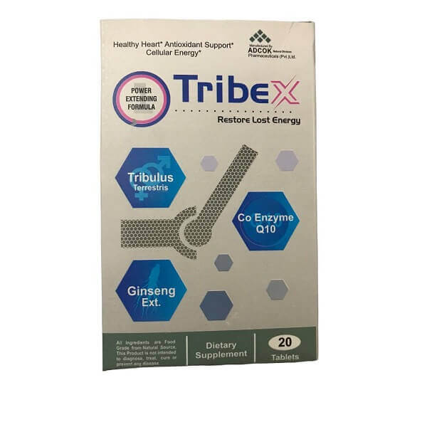 Tribex co enzyme Q10 ginseng extract restore lost energy
