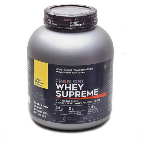 Best whey protein supreme quality Proburst brand in Pakistan