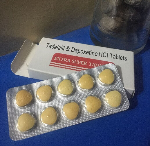 Tadarise Best Timing Tablets Tadalafil and Depoxetine Pills