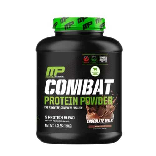 Muscle Pharm Combat Protein Powder for Muscle Growth and Intense Workouts