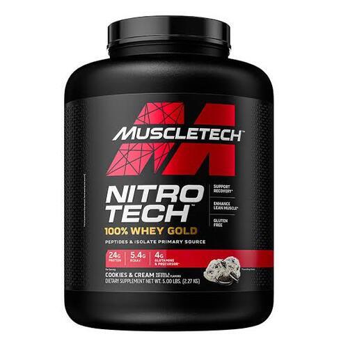 muscle tech nitro tech 100% whey gold 5.03 LBS
