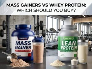Mass Gainers vs Whey Protein: Which Should You Buy?